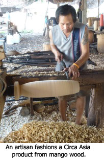 Artisan carving Circa Asia Product