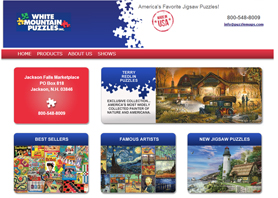 White Mountain Puzzles Home Page