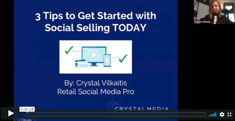 Crystal Media's 'The Social Selling Course: A Step-by-Step Guide to Selling on Social Media, even Without an e-Commerce Website!'